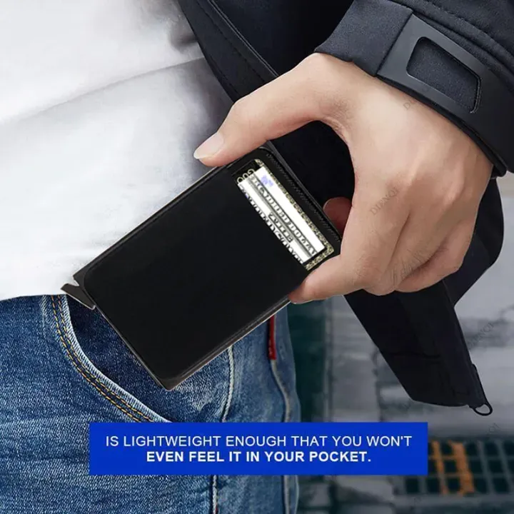 Rfid Smart Credit Card Holder Wallets - Image 4