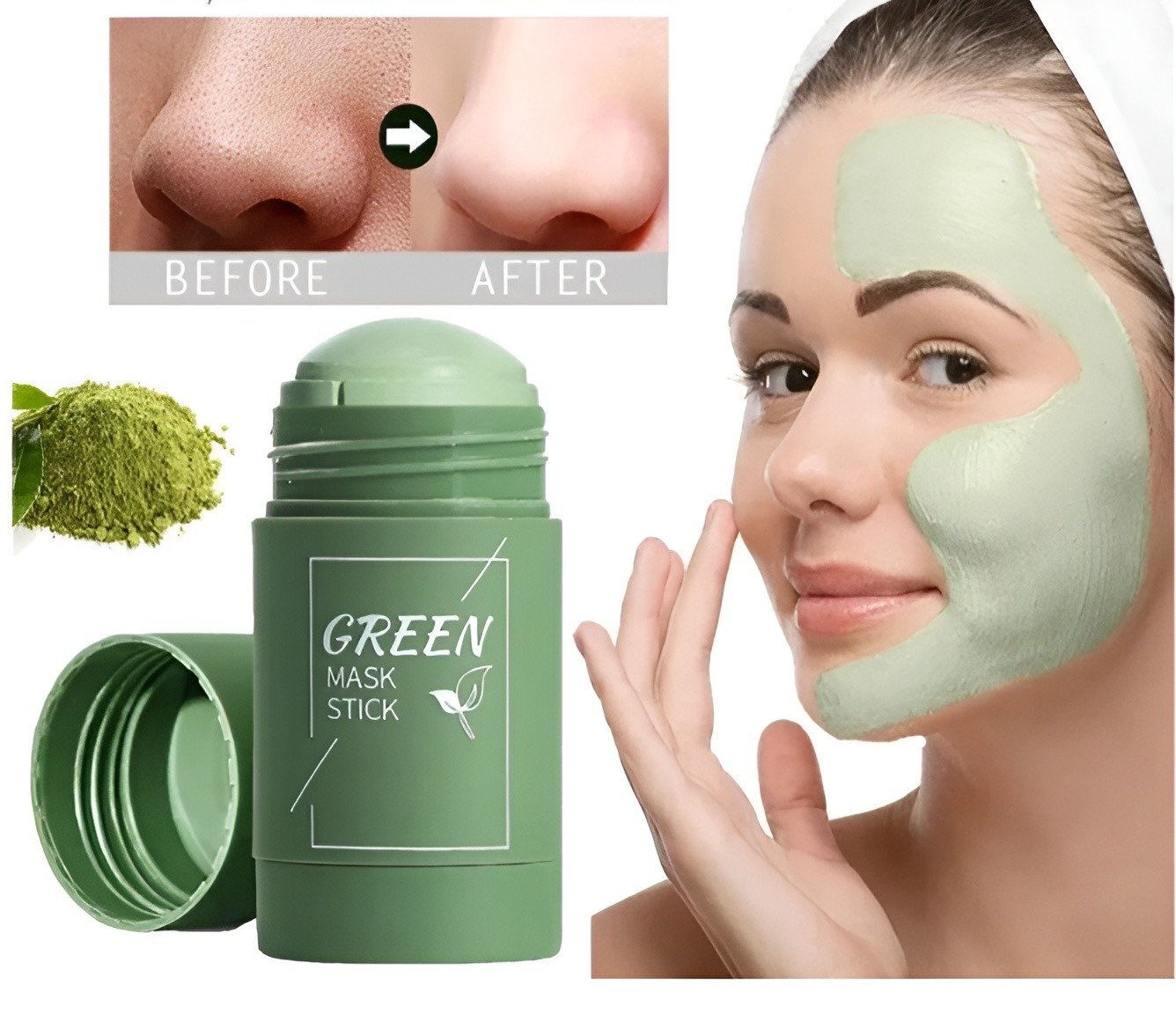 Natural Green Tea Mask Stick