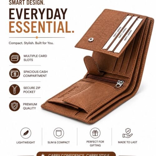 Short Wallet For Men