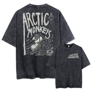 Retro Rock Arctic Monkeys Music Album Graphic T-Shrit (XL size)