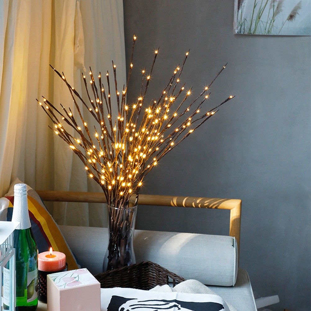 20LED String Light Simulation Willow Branch - Image 2