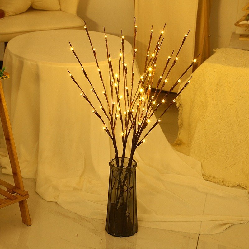 20LED String Light Simulation Willow Branch - Image 3